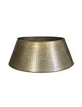 Christmas Tree Skirt Antique Brass