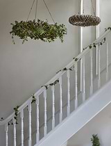 Bembridge Hanging Wreath 50cm Natural