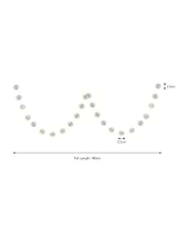 Maddox Pom Pom Christmas Garland Warm White