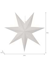 Maddox Christmas Star Large Warm White