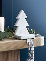 Marble Christmas Stocking Holder