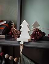Marble Christmas Stocking Holder