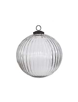 Murrine Christmas Bauble Large Clear