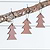 Ebley Christmas Trees Set of 3 Brick