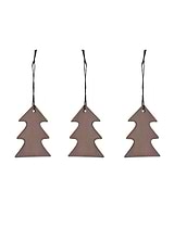 Ebley Christmas Trees Set of 3 Brick