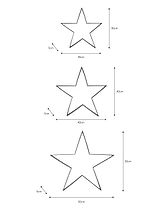 Epney Christmas Stars  Set of 3