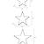 Epney Christmas Stars  Set of 3