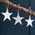 Ithaca Christmas Stars Set of 3 White