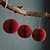 Maddox Christmas Baubles Set of 3 Brick