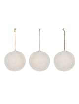 Southwold Christmas Baubles  Large  Set of 3  Warm White