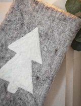 Southwold Christmas Stocking Grey