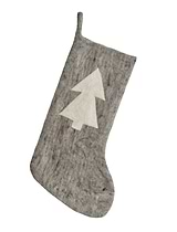 Southwold Christmas Stocking Grey