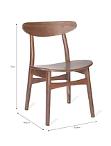 Kersoe Dining Chair Walnut