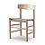 Longworth Oak Dining Chair Natural