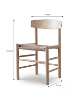 Longworth Oak Dining Chair Natural