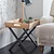 Clockhouse Butlers Side Table Carbon & Natural