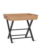 Clockhouse Butlers Side Table Carbon & Natural