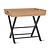 Clockhouse Butlers Side Table Carbon & Natural