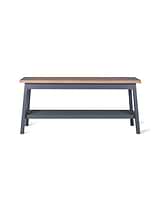 Clockhouse Hallway Bench Charcoal
