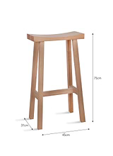 Clockhouse Bar Stool Natural