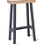 Clockhouse Bar Stool Carbon & Natural
