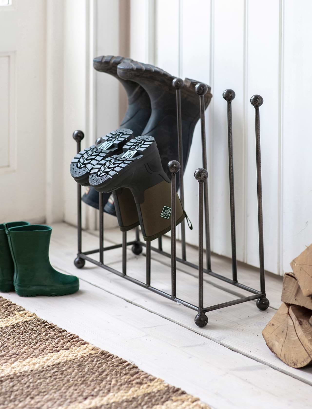 Outdoor welly stand online