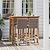 St Mawes Bar Table with Trough 120cm