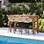 St Mawes Bar Table with Trough 180cm