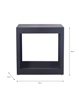 Log Holder Small Black