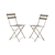 Rive Droite Bistro Chairs Set of 2 Clay