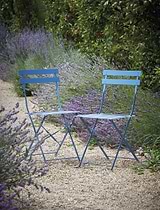 Rive Droite Bistro Chairs Set of 2 Cove Blue