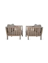 Porthallow Armchairs Set of 2 Natural