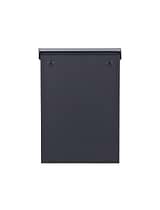 Shipton Post Box with Galv Lid Carbon