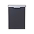 Shipton Post Box with Galv Lid Carbon