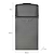 Shipton Post Box Charcoal