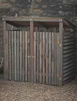 Aldsworth Bin Store Double Natural