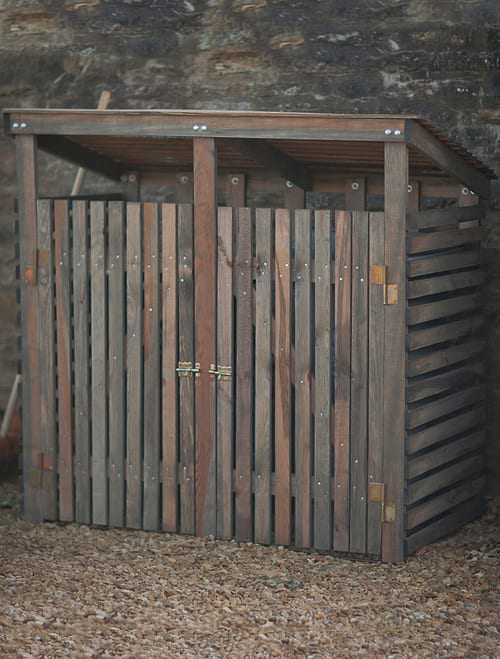 Aldsworth Bin Store Double Natural