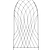 Barrington Arch Trellis