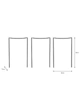 Charlbury Plant Restraints Set of 3 Small