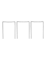 Charlbury Plant Restraints Set of 3 Large