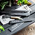Classic Slate Plant Tags with Pencil Set of 6 Natural