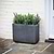 Bathford Rectangular Planter 50cm Black