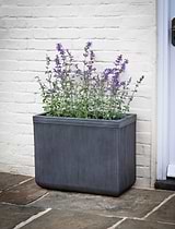 Bathford Rectangular Planter 60cm Black