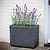 Bathford Rectangular Planter 60cm Black