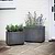 Bathford Rectangular Planter 60cm Black