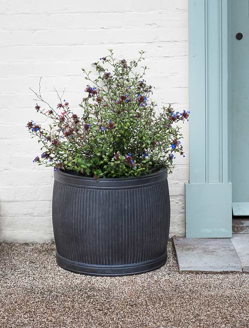Bathford Round Planter 54cm Black