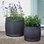 Bathford Round Planter 54cm Black