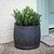 Bathford Round Planter 41.5cm Black