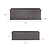 Bathford Troughs Set of 2 Black