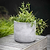 Brockwell Planter 33.5cm Grey